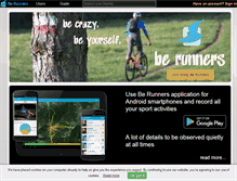 Tablet Screenshot of berunners.com